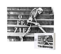 Phayah 500 Piece Adult Puzzle Kids Wooden Puzzle Toy Kit Home Decor 52 X 38 Cm Skeleton Lying On Steps Pattern