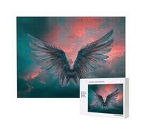 Phayah 500 Piece Adult Puzzle Kids Wooden Puzzle Toy Kit Home Decor 52 X 38 Cm Wings In The Air Pattern