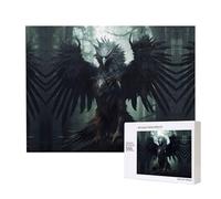 Phayah 500 Piece Adult Puzzle Wooden Puzzle Toy Kit Home Decor 52 X 38 Cm Monster Hawk Pattern