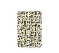 Phayah 6 Pcs Car Fresheners Hanging Labyrinth Treasure Map Pattern Lavender Scent Tablets Long Lasting Fragrance Scented Card Rectangle