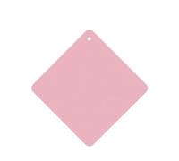 Phayah 6 Pcs Car Fresheners Hanging Solid Color Pink Pattern Lavender Scent Tablets Long Lasting Fragrance Scented Card Square