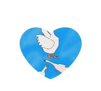Phayah 6 Pcs Car Fresheners Hanging White Goose House Pattern Lavender Scent Tablets Long Lasting Fragrance Scented Card Heart Shape