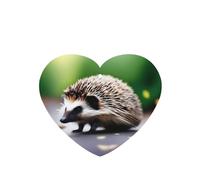 Phayah 6pcs A Little Hedgehog Pattern Lavender Scent Car Air Fresheners Heart Shape Hanging Fragrance Tablet Closet Shoe Closet Fragrance