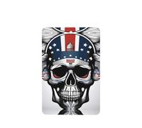 Phayah 6pcs American Skull Pattern Lavender Scent Car Air Fresheners Rectangle Hanging Fragrance Tablet Closet Shoe Closet Fragrance