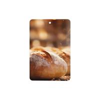 Phayah 6pcs Breads Pattern Lavender Scent Car Air Fresheners Rectangle Hanging Fragrance Tablet Closet Shoe Closet Fragrance
