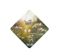 Phayah 6pcs Daisy Butterfly Pattern Lavender Scent Car Air Fresheners Square Hanging Fragrance Tablet Closet Shoe Closet Fragrance