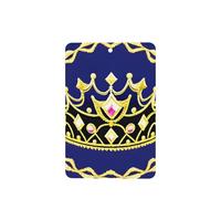 Phayah 6pcs Fantasy Tiara Pattern Lavender Scent Car Air Fresheners Rectangle Hanging Fragrance Tablet Closet Shoe Closet Fragrance