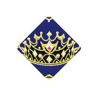 Phayah 6pcs Fantasy Tiara Pattern Lavender Scent Car Air Fresheners Square Hanging Fragrance Tablet Closet Shoe Closet Fragrance