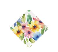 Phayah 6pcs Flower And Leaf Pattern Lavender Scent Car Air Fresheners Square Hanging Fragrance Tablet Closet Shoe Closet Fragrance