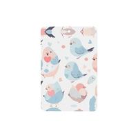 Phayah 6pcs Joyful Birdie Pattern Lavender Scent Car Air Fresheners Rectangle Hanging Fragrance Tablet Closet Shoe Closet Fragrance