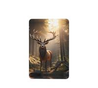 Phayah 6pcs King Elk Pattern Lavender Scent Car Air Fresheners Rectangle Hanging Fragrance Tablet Closet Shoe Closet Fragrance