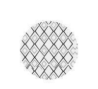 Phayah 6pcs Lozenge Pattern Pattern Lavender Scent Car Air Fresheners Round Shape Hanging Fragrance Tablet Closet Shoe Closet Fragrance