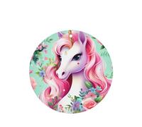 Phayah 6pcs Pink Unicorn Pattern Lavender Scent Car Air Fresheners Round Shape Hanging Fragrance Tablet Closet Shoe Closet Fragrance
