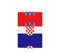 Phayah 6pcs Republic Of Croatia Flag Pattern Lavender Scent Car Air Fresheners Rectangle Hanging Fragrance Tablet Closet Shoe Closet Fragrance