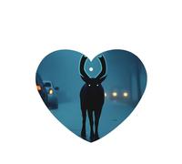Phayah 6pcs Shadow Deer Pattern Lavender Scent Car Air Fresheners Heart Shape Hanging Fragrance Tablet Closet Shoe Closet Fragrance