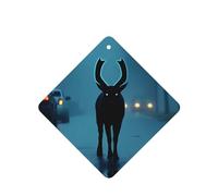Phayah 6pcs Shadow Deer Pattern Lavender Scent Car Air Fresheners Square Hanging Fragrance Tablet Closet Shoe Closet Fragrance