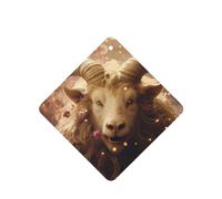 Phayah 6pcs Shaggy Sheep Pattern Lavender Scent Car Air Fresheners Square Hanging Fragrance Tablet Closet Shoe Closet Fragrance