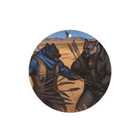 Phayah 6pcs Two Fighting Wolves Pattern Lavender Scent Car Air Fresheners Round Shape Hanging Fragrance Tablet Closet Shoe Closet Fragrance