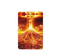 Phayah 6pcs Volcano Eruption Pattern Lavender Scent Car Air Fresheners Rectangle Hanging Fragrance Tablet Closet Shoe Closet Fragrance