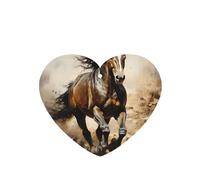 Phayah 6pcs Western Horse Pattern Lavender Scent Car Air Fresheners Heart Shape Hanging Fragrance Tablet Closet Shoe Closet Fragrance