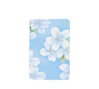 Phayah 6pcs White Flower Pattern Lavender Scent Car Air Fresheners Rectangle Hanging Fragrance Tablet Closet Shoe Closet Fragrance