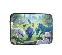 PHAYAH A Bunch Of Beasts Drinking Water Patterned Laptop Sleeve Bag, Shockproof Slim Laptop Bag Briefcase Carrying Laptop Cover, Black, 13 inch