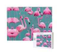 Phayah A Flock of Flamingos Puzzles for Adults 500 Pieces Children's Intelligence Development Toys 20.4 X 15in