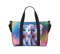 Phayah A Pair Of Tigers Weekender Bags For Women, Travel Duffel Bag Overnight Weekend Bag Sports Gym Tote Bag Crossbody Bag