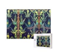 Phayah A Puff In Time Weed Leaves Puzzles For Adults 300 Pieces For Home Decor Intelligence Development Toys 15.7 X 11"