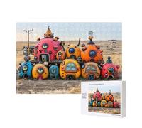 Phayah Abandoned Magic House Jigsaw Puzzles For Adults 300 Pieces.Home Decor Birthday Party For Men Women 15.7 X 11"