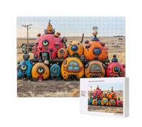 Phayah Abandoned Magic House Jigsaw Puzzles For Adults 500 Pieces.Home Decor Birthday Party For Men Women 20.4 X 15"