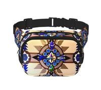 Phayah Aboriginal Painting Men Women Hip Bum Bag With Adjustable Strap For Outdoors Workout Traveling Casual Running Hiking Cycling