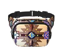 Phayah Aboriginal People Graphics Men Women Hip Bum Bag With Adjustable Strap For Outdoors Workout Traveling Casual Running Hiking Cycling