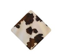 Phayah Abstract Cow Skin Pattern Lavender Scent Car Air Freshener Square Card Hanging Hanging Scented Card 6 Pcs For Cars Closet Drawer Eliminate