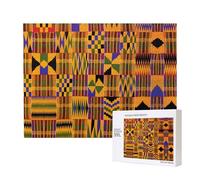 Phayah African Tribal Ethnic Texture Puzzles For Adults 500 Pieces For Home Decor Intelligence Development Toys 20.4 X 15"