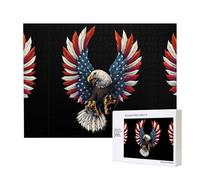 Phayah American Eagle Flag Puzzles For Adults 500 Pieces For Home Decor Intelligence Development Toys 20.4 X 15"