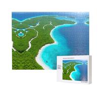 Phayah an Island in The Ocean Puzzles 500 Piece for Jigsaw Puzzle Wooden Puzzle for Family Friend Home Decor Wall Art 20.4 X 15 in