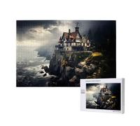 Phayah Ancient City by The Sea Pattern Puzzle Unique Jigsaw Wall Art Picture for Home Decoration 1000 Pcs