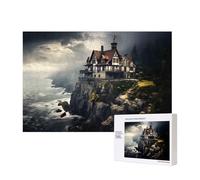 Phayah Ancient City by The Sea Pattern Puzzle Unique Jigsaw Wall Art Picture for Home Decoration 300 Pcs