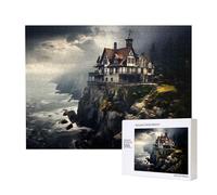 Phayah Ancient City by The Sea Pattern Puzzle Unique Jigsaw Wall Art Picture for Home Decoration 500 Pcs