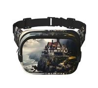 Phayah Ancient City By The Sea Waist Pack Bag,Fanny Pack For Men,Women, Workout Traveling Casual Running Hiking Cycling, Bum Bag