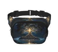 Phayah Ancient Tree Of Wisdom Waist Pack Bag,Fanny Pack For Men,Women, Workout Traveling Casual Running Hiking Cycling, Bum Bag