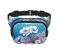 Phayah Anemone In The Holy Men Women Hip Bum Bag With Adjustable Strap For Outdoors Workout Traveling Casual Running Hiking Cycling