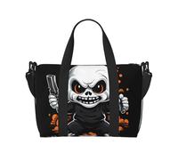 Phayah Angry Kids Travel Duffle Bag Weekender Overnight Gym Tote for Women Girls Shoulder Bag Workout Water Resistant