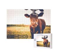 Phayah Animal Cow Puzzles For Adults 300 Pieces For Home Decor Intelligence Development Toys 15.7 X 11"