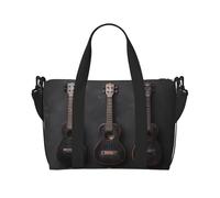 Phayah Antique Guitar Travel Duffle Bag Weekender Overnight Gym Tote for Women Girls Shoulder Bag Workout Water Resistant