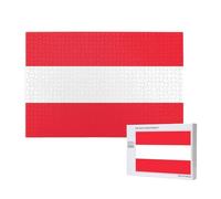 Phayah Austrian Flag Puzzles For Adults 1000 Pieces For Home Decor Children'S Intelligence Development Toys 29.5 X 19.7"