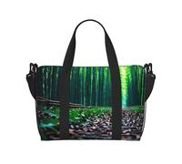 Phayah Bamboo Forest Weekender Bags For Women, Travel Duffel Bag Overnight Weekend Bag Sports Gym Tote Bag Crossbody Bag