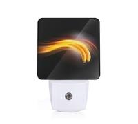 Phayah Banana Rays Pattern Night Light Lamp with Dusk to Dawn Sensor Led Lamp for Corridors Bedrooms Children's Rooms Stairs