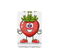 Phayah Barbell Strawberry Pattern Lavender Scent Car Air Freshener Rectangle Card Hanging Hanging Scented Card 6 Pcs For Cars Closet Drawer Eliminate